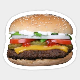 Image: Cheeseburger Sticker